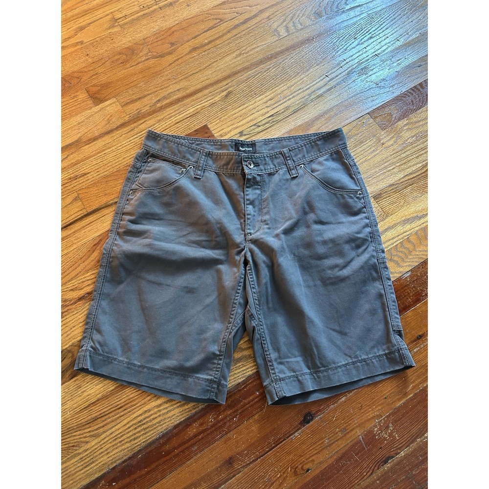 Marmot Mens Hiking Shorts Gray Size 34 Outdoors Trail Camping Gorp Core F52310